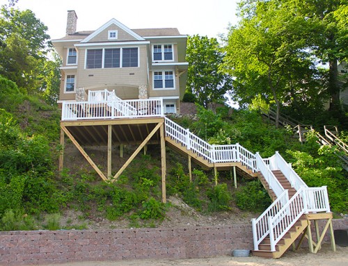 New Deck and Stairs – Three Rivers, MI